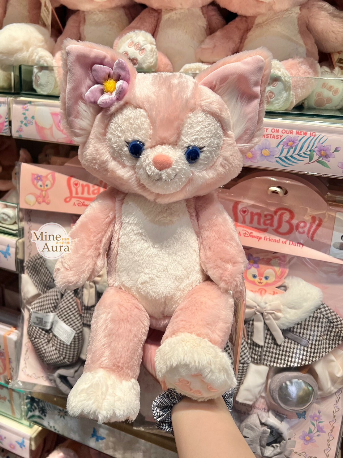 玲娜貝兒 Lina bell S號 娃娃 玩偶 -香港迪士尼樂園