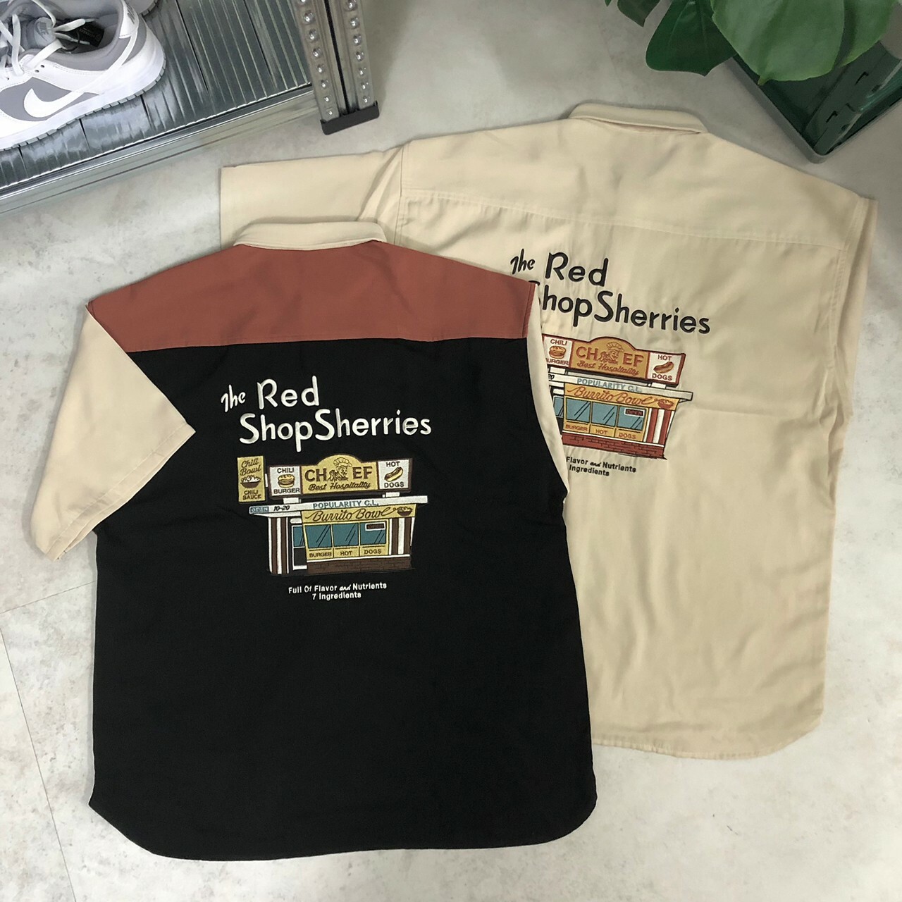 Power To The People 商店刺繡襯衫 3501004-103