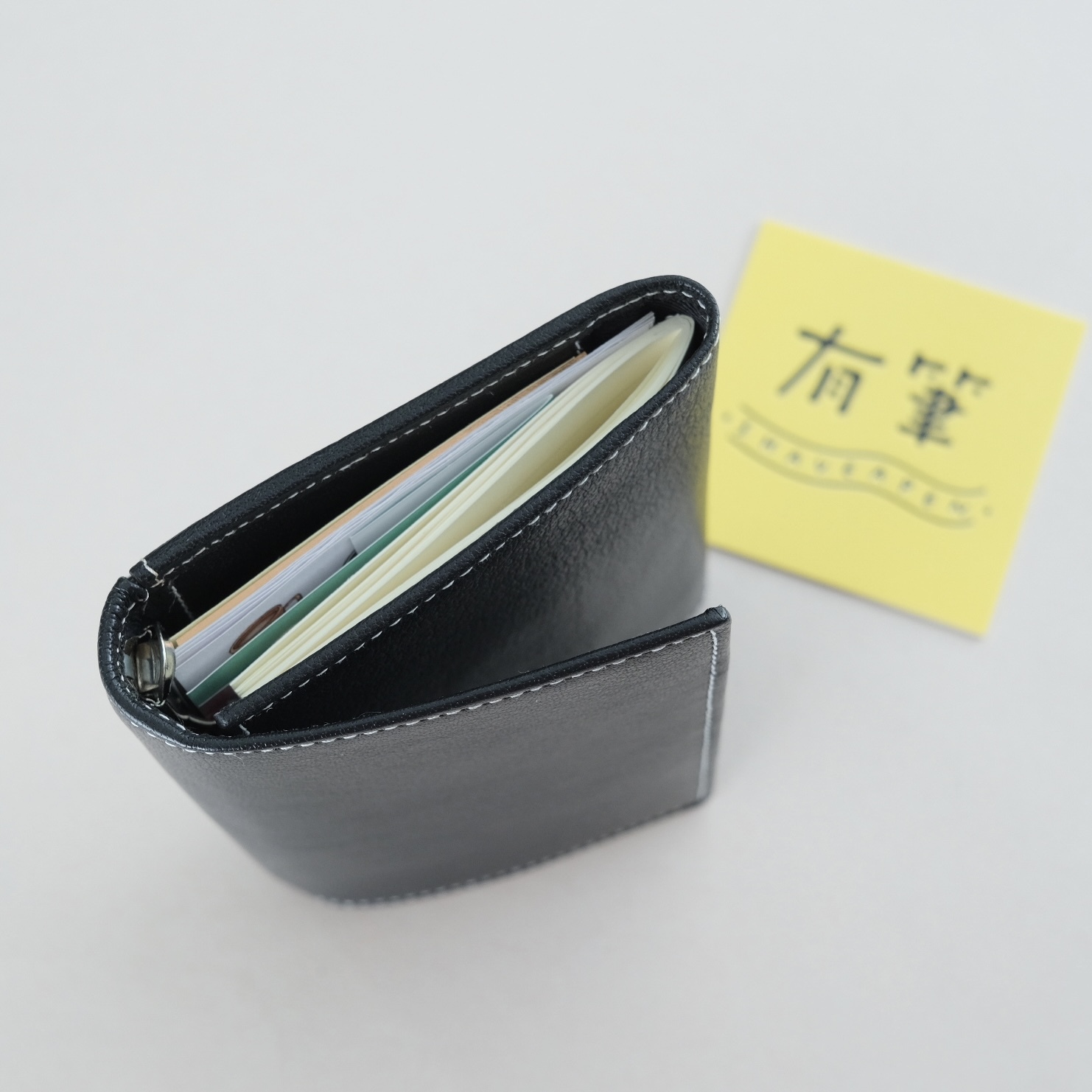 MICRO5+A7 DEEP 三折式萬用手冊 咖啡｜ASHFORD 日本