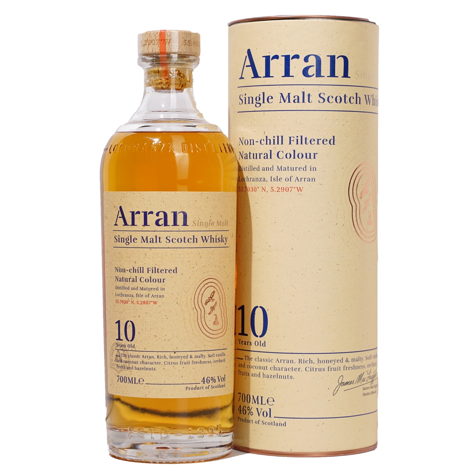 The Arran Malt Distillery 10 Year Old Single Malt Scotch Whisky