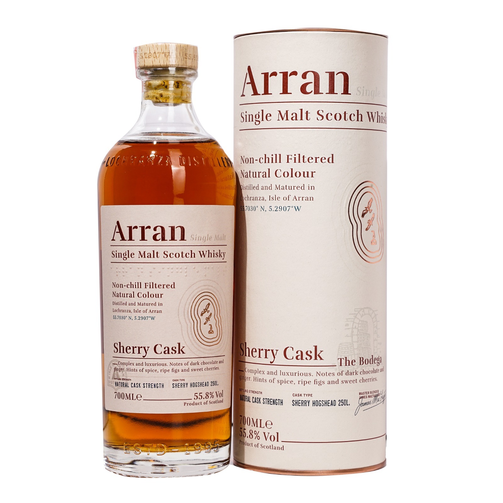 The Arran Malt Distillery Bodega Sherry 55.8% Single Malt Scotch Whisky