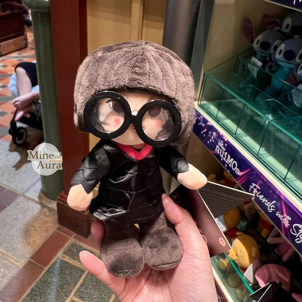 nuiMOs 衣夫人 Edna Mode 可動關節 絨毛 娃娃公仔 超人特攻隊 The Incredibles -香港迪士尼樂園