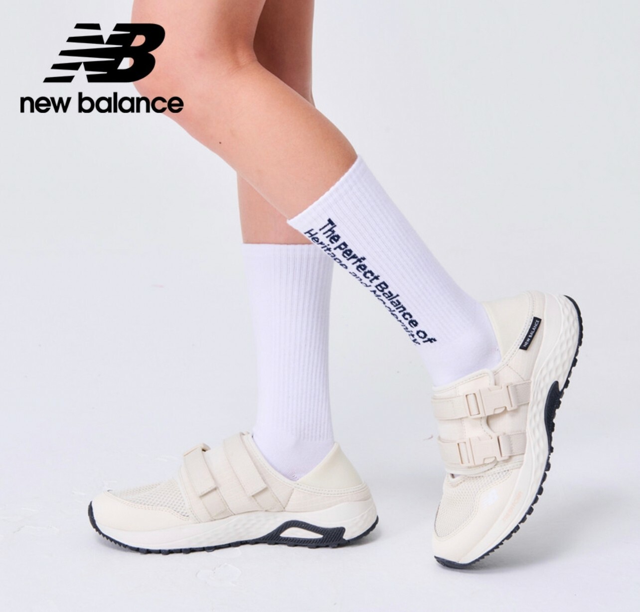 代購 New Balance Fresh Foam 中性 健走鞋 UA700 黑/奶白 MAY-