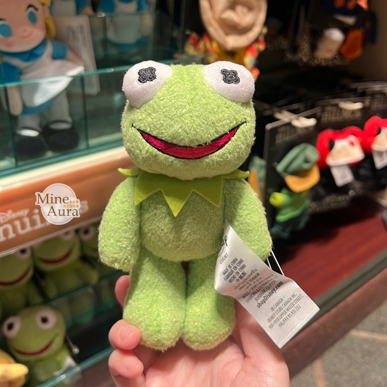 (現貨) nuiMOs 科米蛙 Kermit the Frog 可動關節 絨毛 娃娃公仔 -香港迪士尼樂園