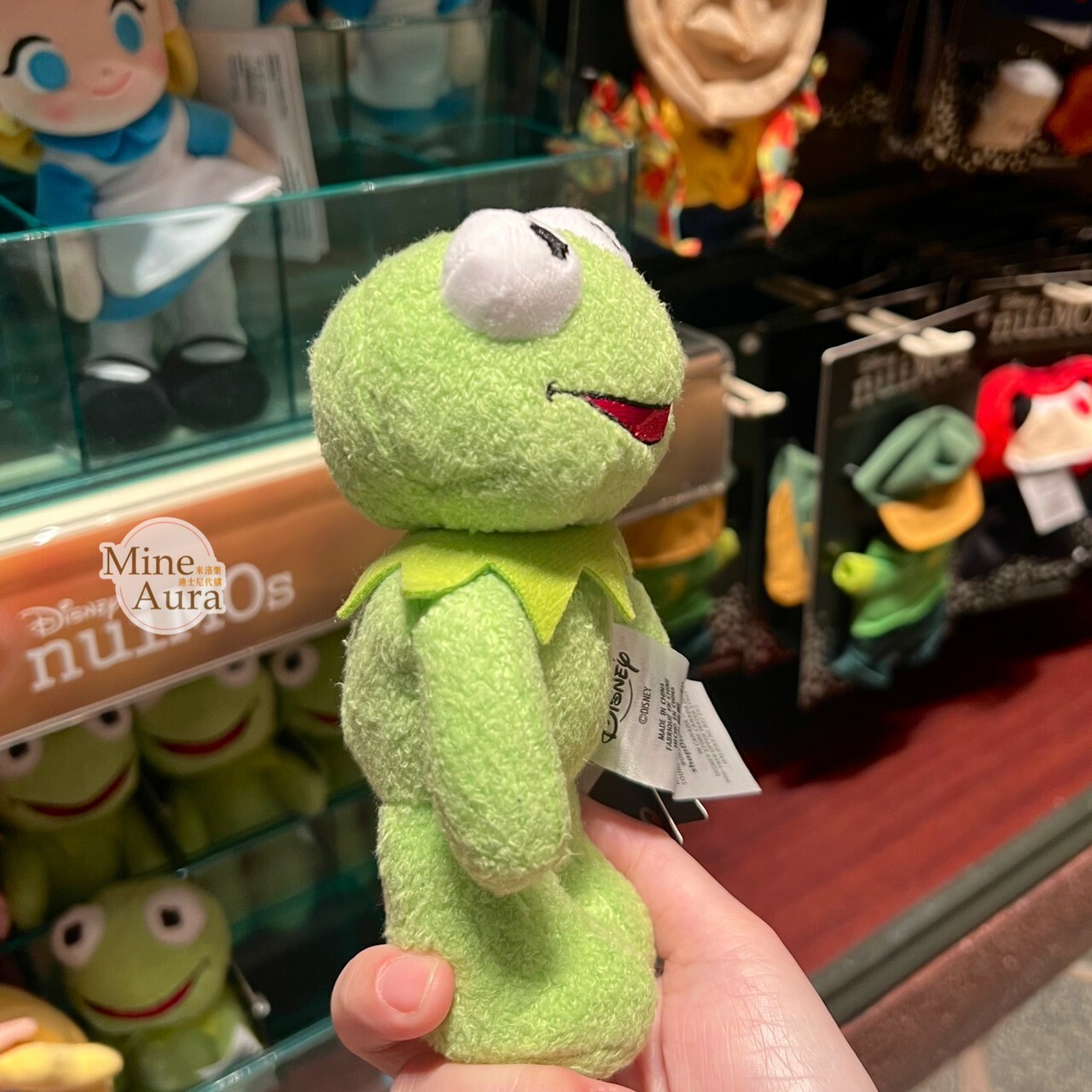 (現貨) nuiMOs 科米蛙 Kermit the Frog 可動關節 絨毛 娃娃公仔 -香港迪士尼樂園