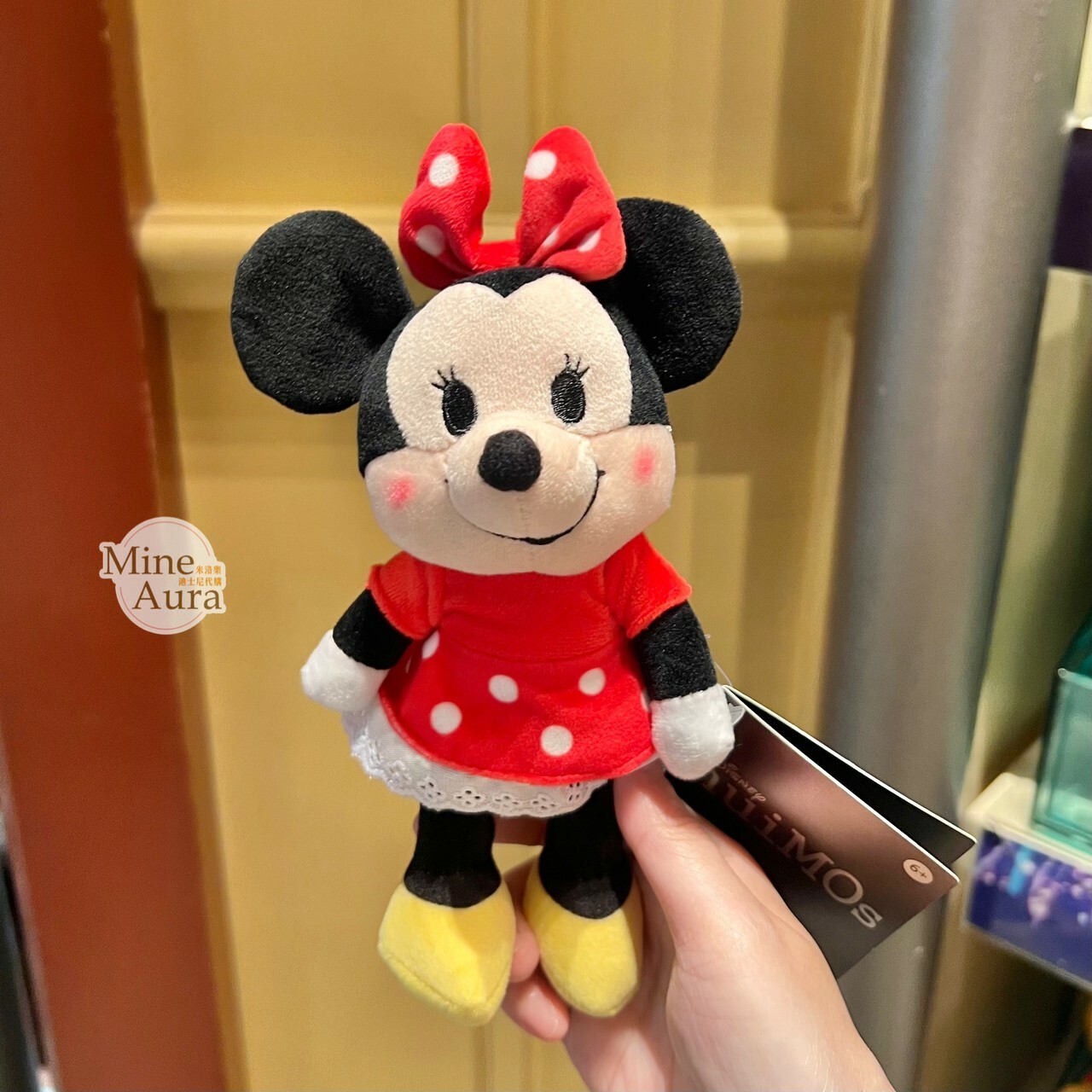 (現貨) nuiMOs 米妮 Minnie 可動關節 絨毛 娃娃公仔 -香港迪士尼樂園