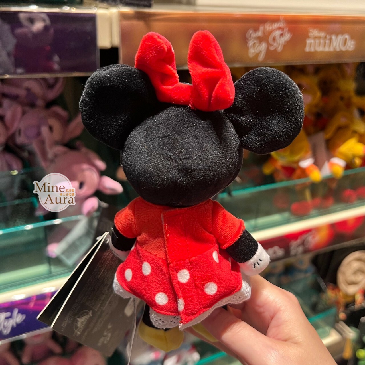 (現貨) nuiMOs 米妮 Minnie 可動關節 絨毛 娃娃公仔 -香港迪士尼樂園