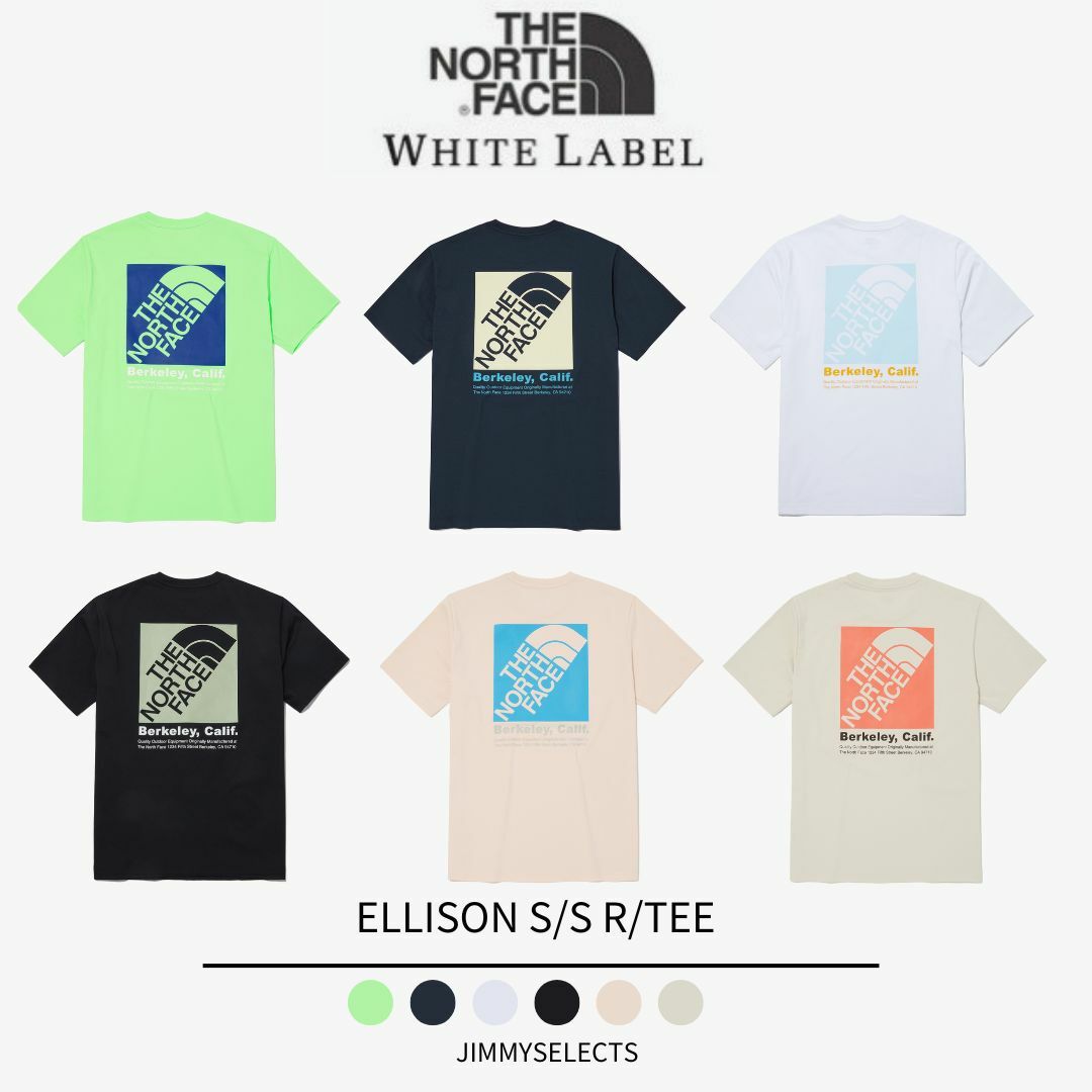 THE NORTH FACE 白標 ELLISON S/S R/TEE 短袖 NT7UP04