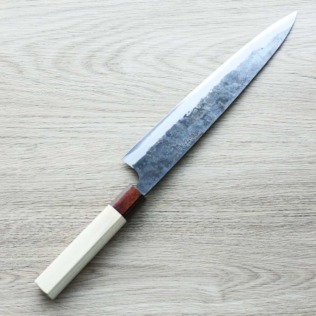 好光 牛刀 240mm 白紙鋼 黑打