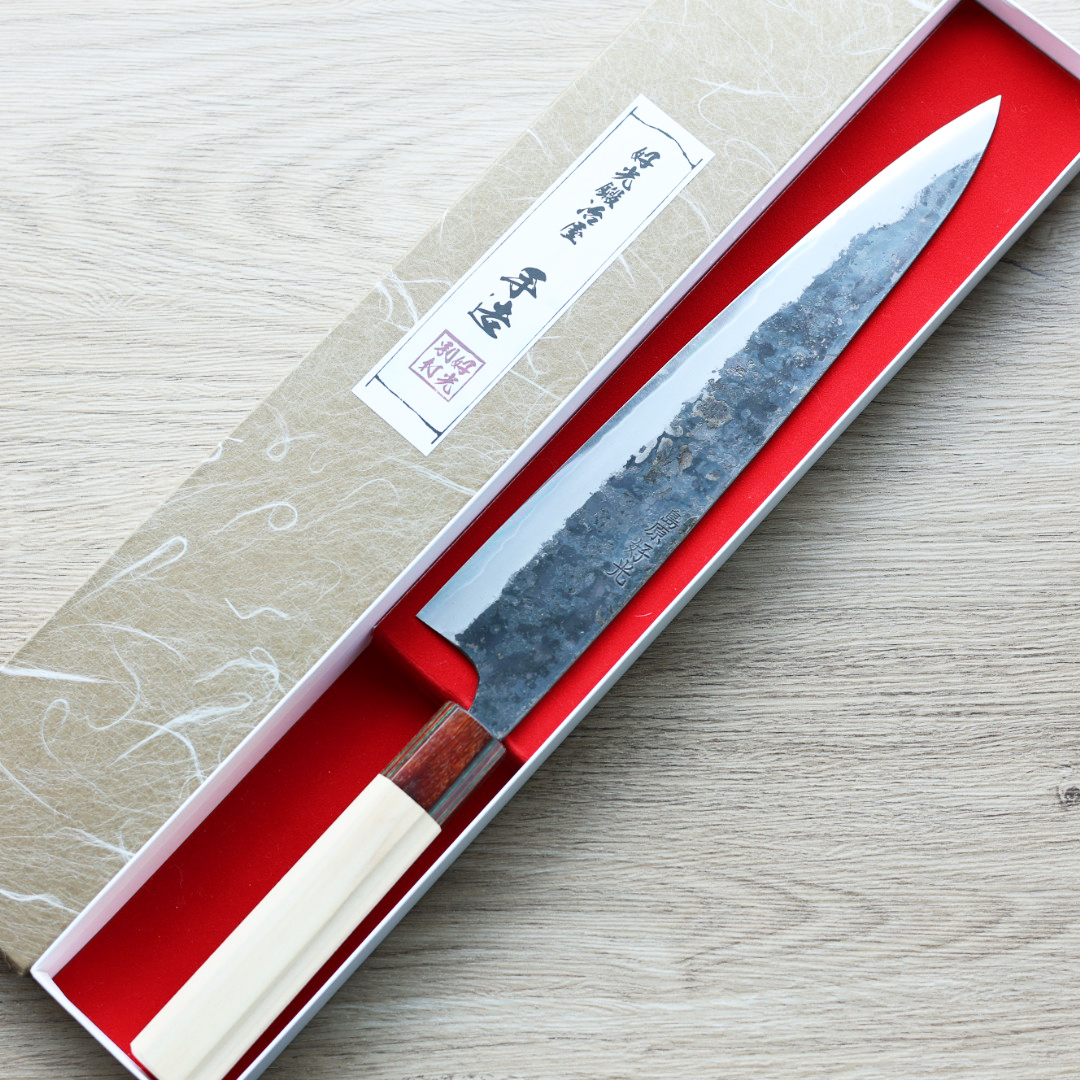 好光 牛刀 240mm 白紙鋼 黑打