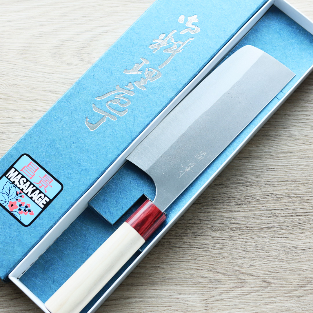 昌景 雪 菜切 165mm 白紙鋼