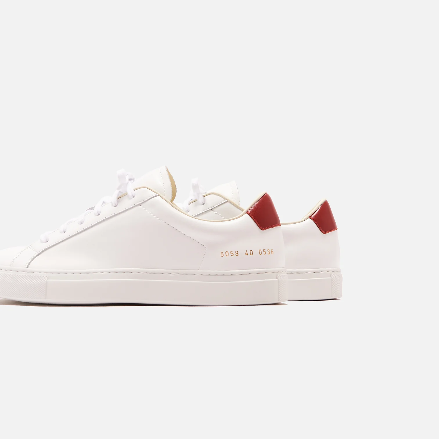 Common Projects Retro Low - Red/WT