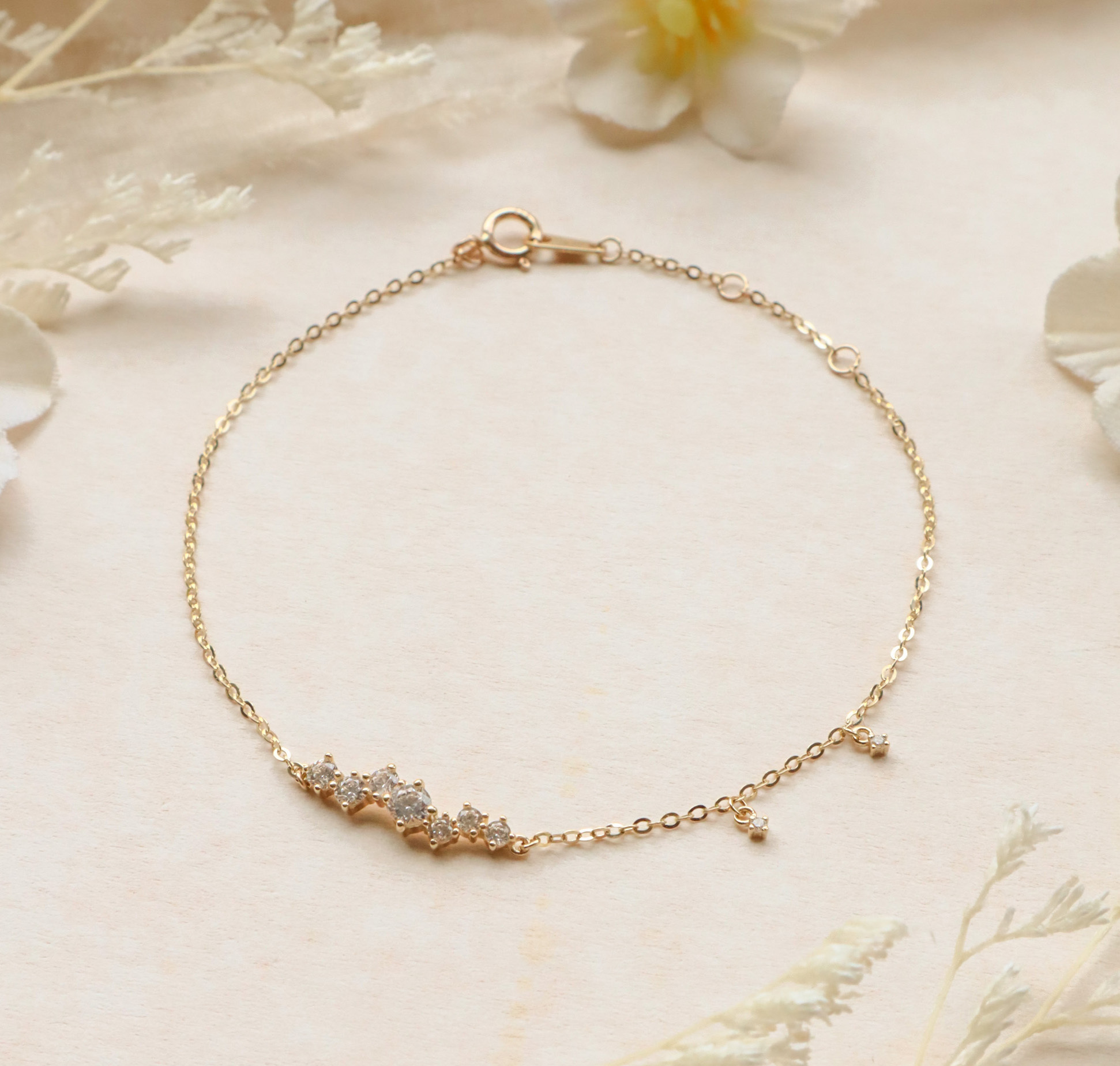 10K/繁星流光手鍊