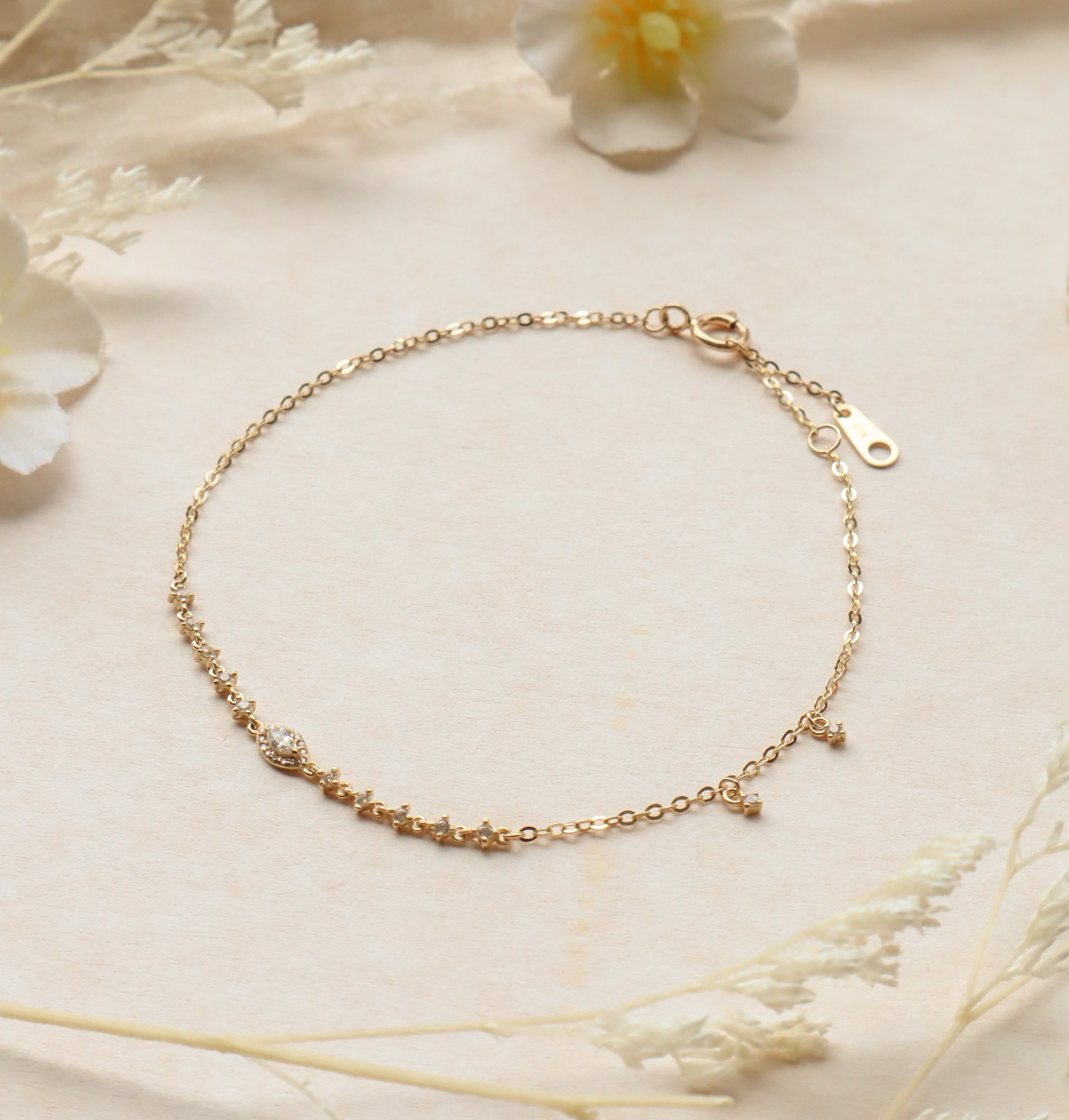 10K/微光星河手鍊