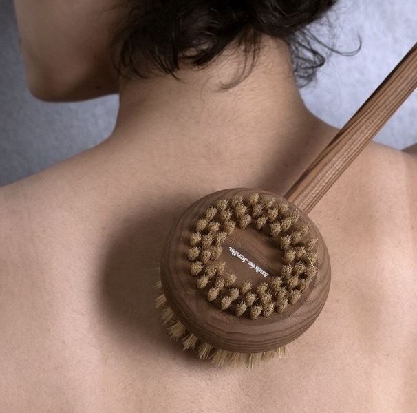 Andrée Jardin l 白蠟木沐浴長柄背刷 - 鬃毛