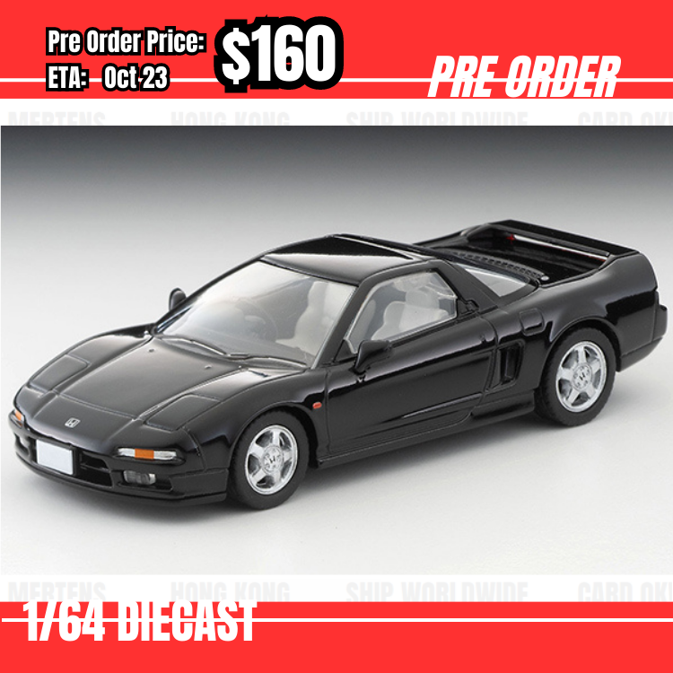 Pre Order-$160 Tomytec 1:64 LV-N226c Honda NSX NA1 Black [OD12/05]