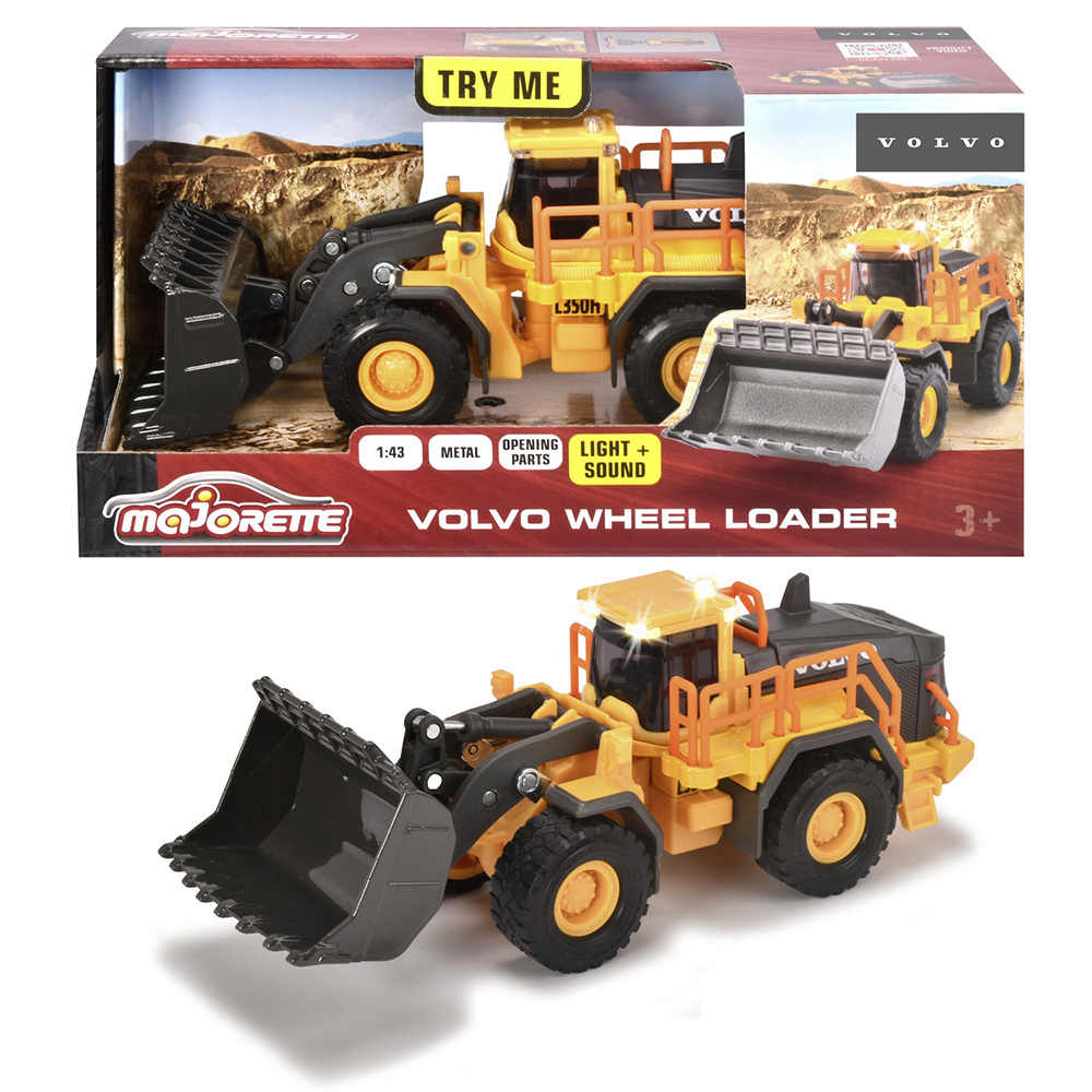 美捷輪大合金-Volvo聲光推土機