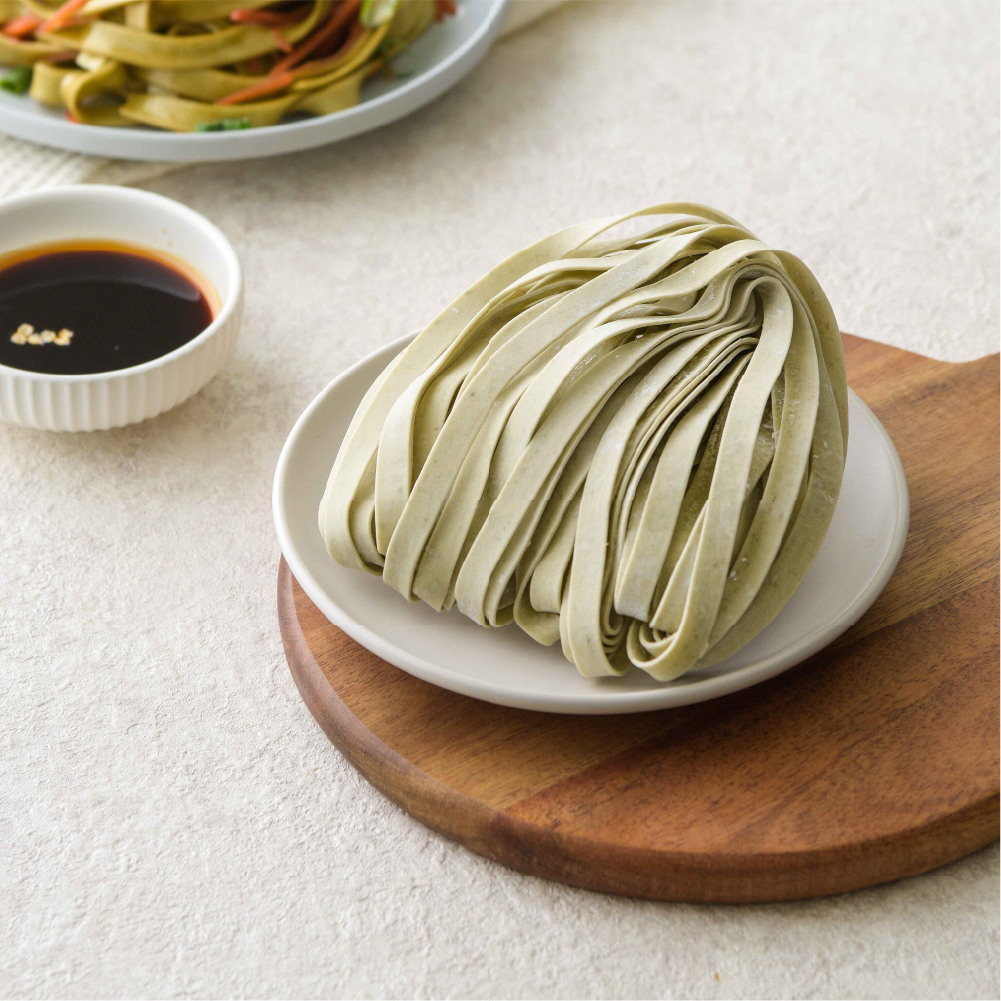 森林拌麵｜新款包裝｜新鮮蔬菜(寬麵)Ｘ椒麻麻辣(全素)｜2包入