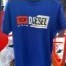 [S] DIESEL T-DIEGO-CUTY T-SHIRT,BLUE, 008DP10C91A8CR (SDS22)