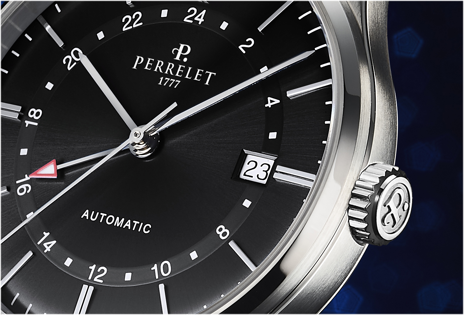 Perrelet 沛力錶  WEEKEND GMT｜A1304/6