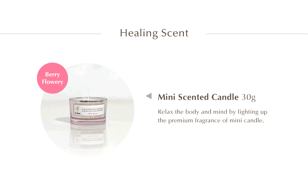 Scented Candle (Berry Flowery)