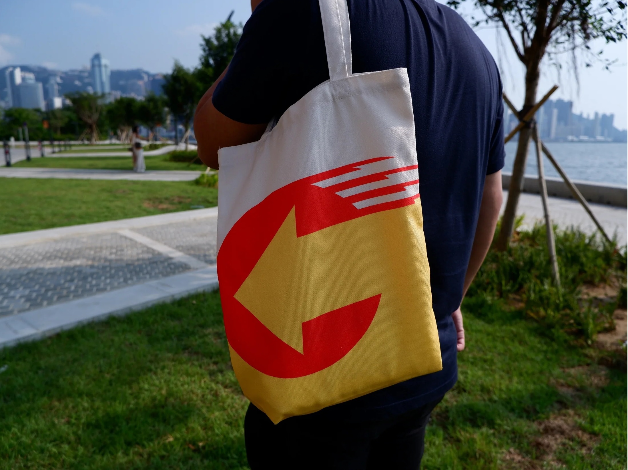 城巴經典大食鬼帆布袋 (CP046)