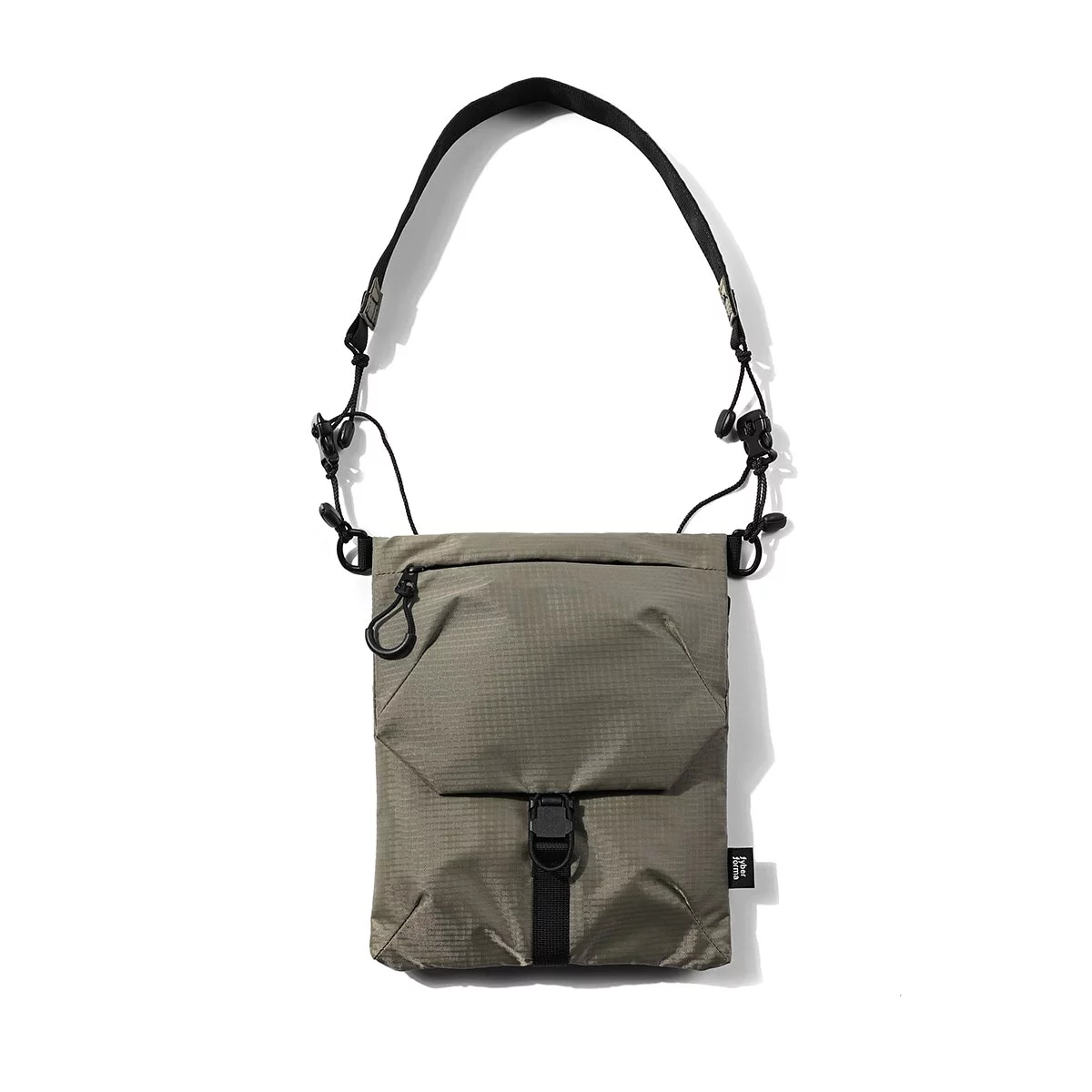 【fyberforma】 LAYR Fidlock磁吸掀蓋隨行包 灰綠色