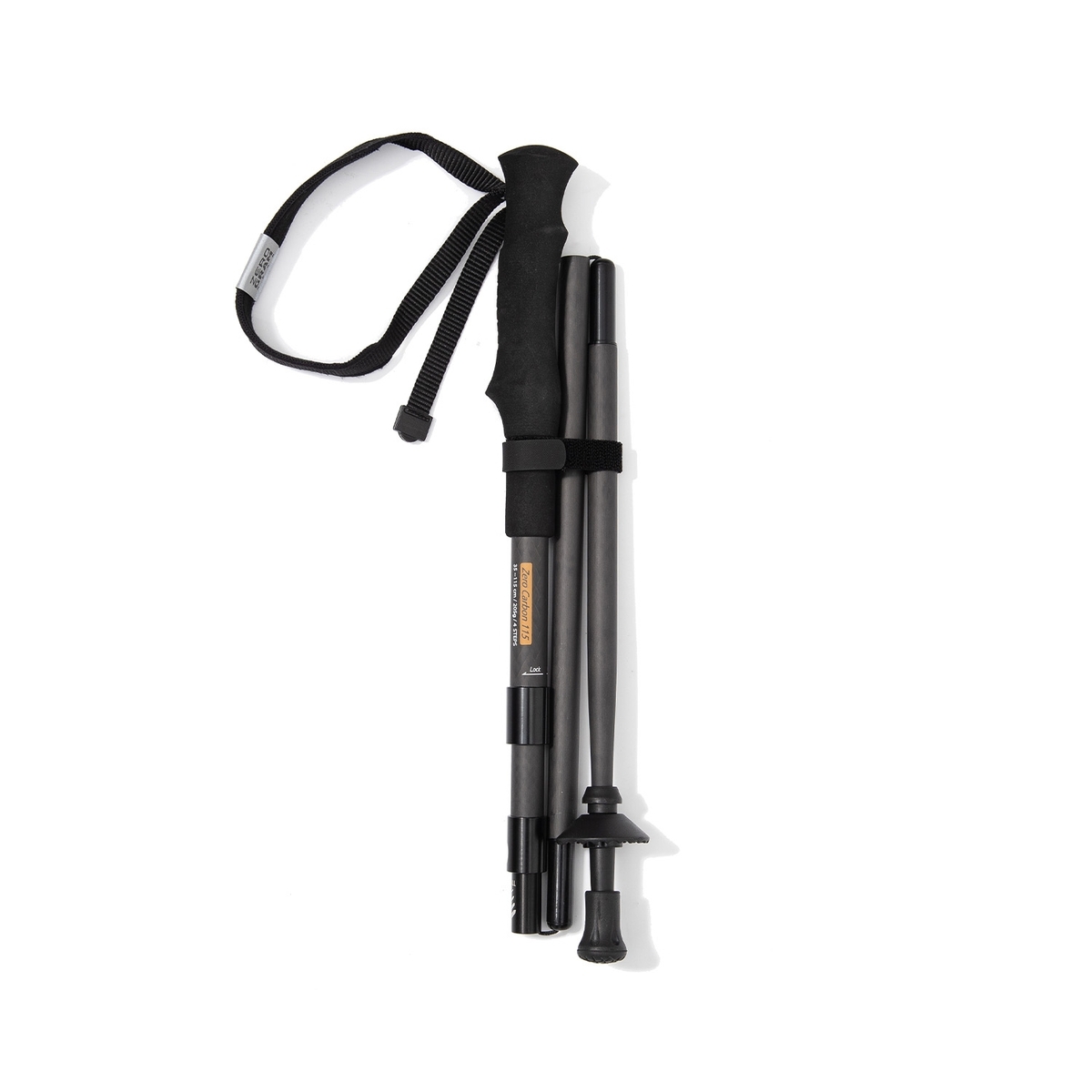 Zerogram 23 Zero Carbon Folding Trekking Pole (105-115cm) 全黑碳纖行山杖