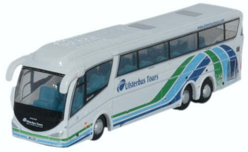 Oxford NIRZ003 1:148 Irizar PB Ulsterbus 大巴士.白綠藍