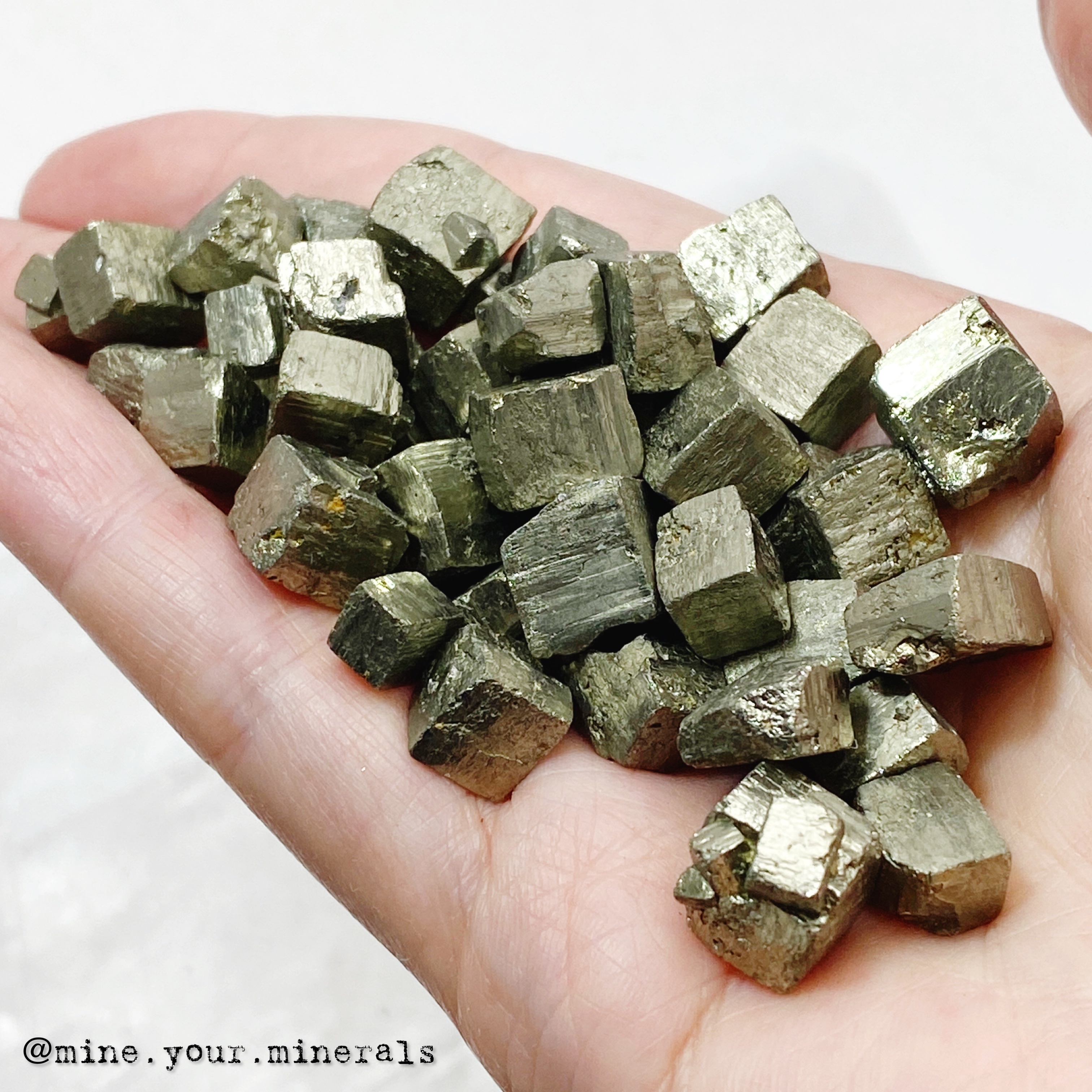 黃鐵礦小方粒 (100g)