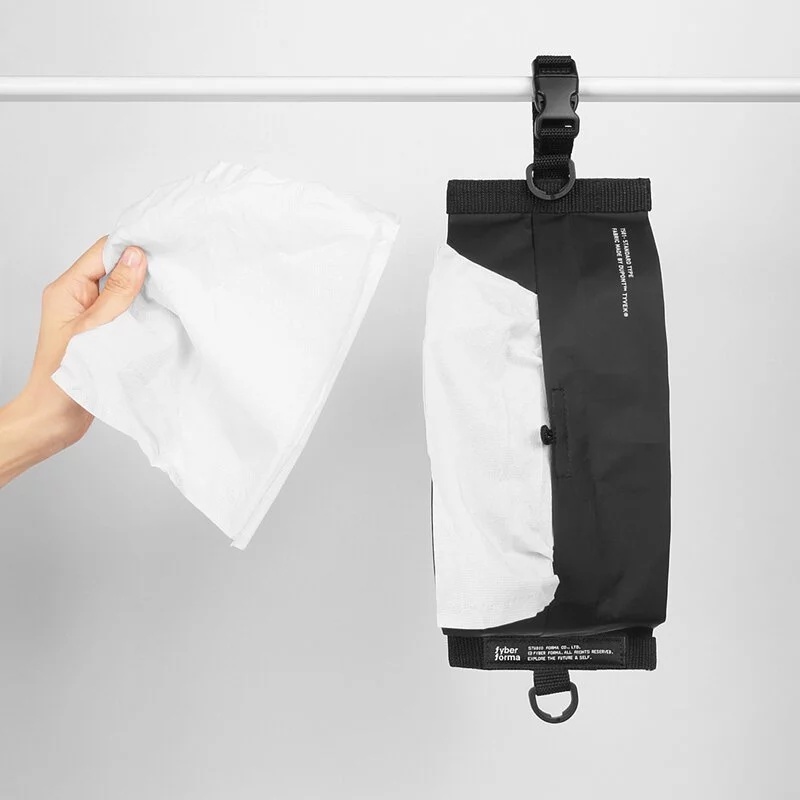 【fyberforma】 吊掛式面紙套標準型  黑