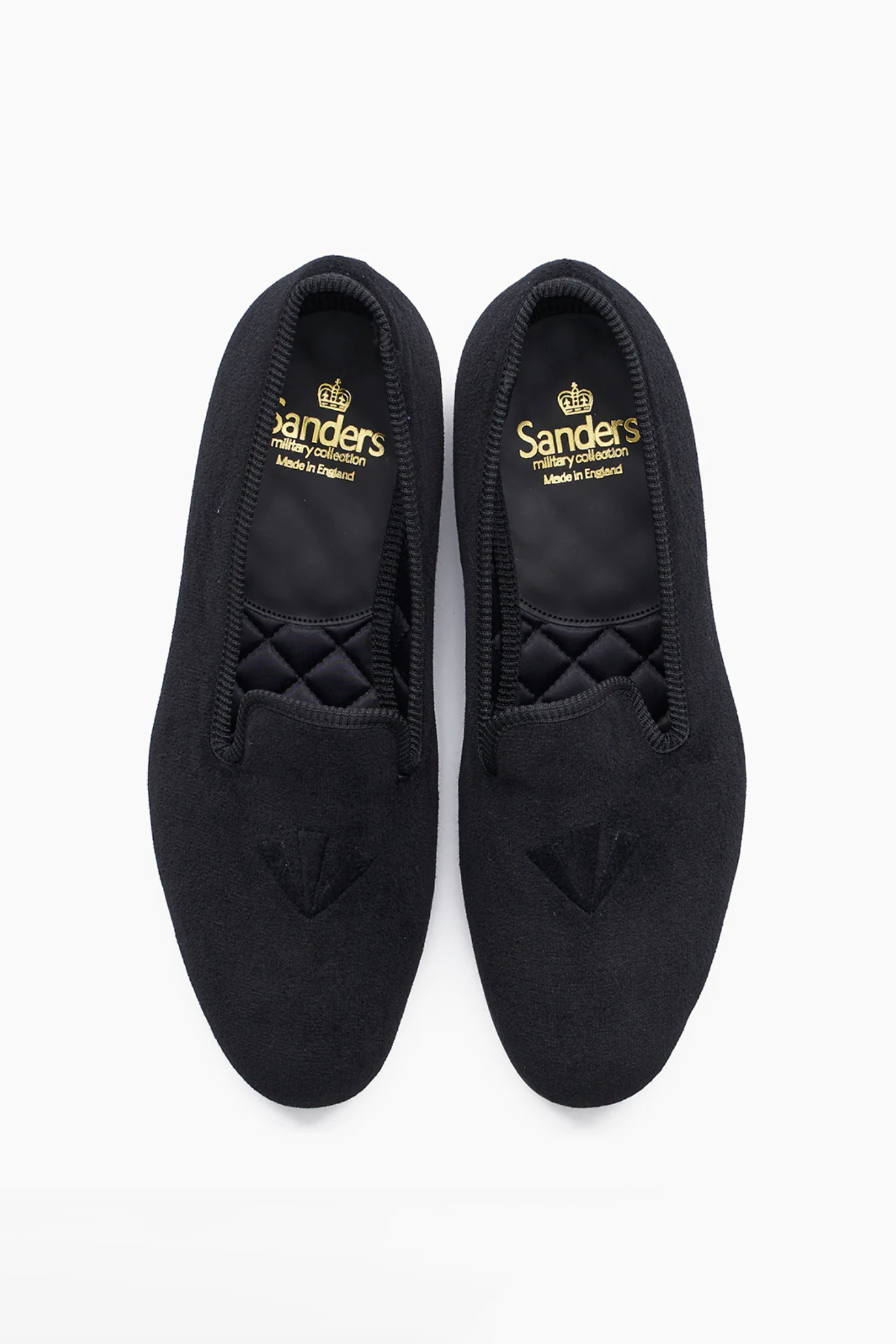 SANDERS BROAD ARROW ALBERT SLIPPER - MENS