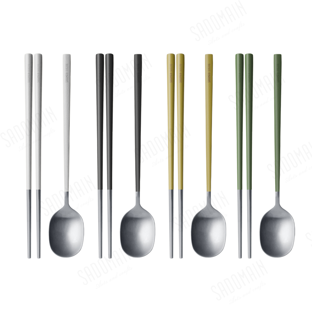 【仙德曼】露營餐具組４套入（附收納網袋）