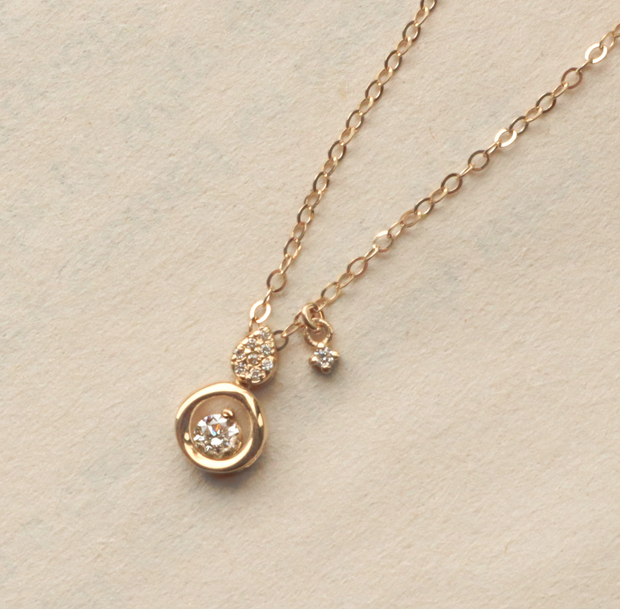 18K/真鑽圓舞曲項鍊