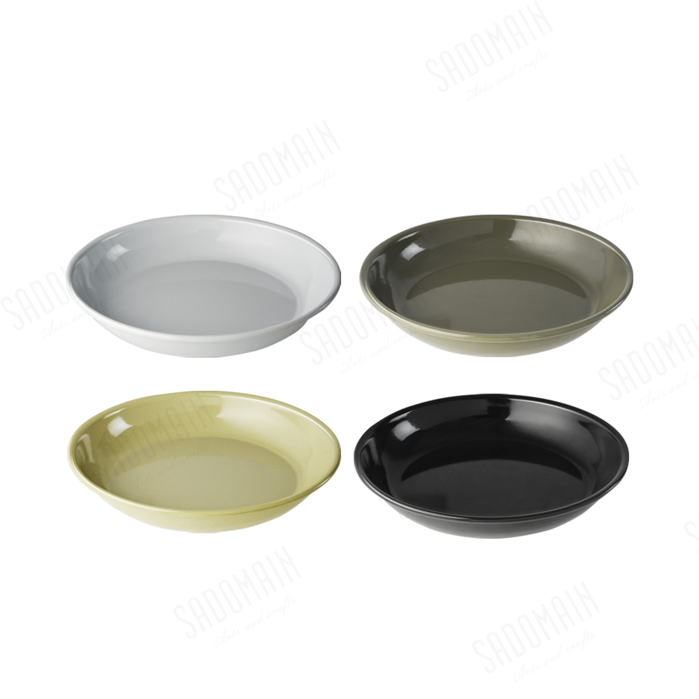 【仙德曼】露營琺瑯盤19cm (2入)