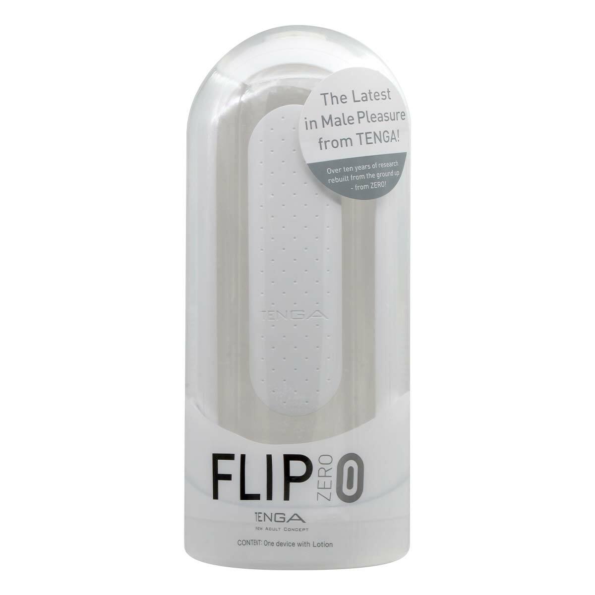 日本TENGA Flip 0（Zero） White 真空式飛機杯（白色）