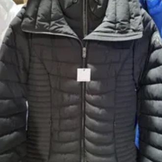 [S] DKNY WAISTED DOWN JACKET,BLACK, DL1MP298-BLK (SD520)