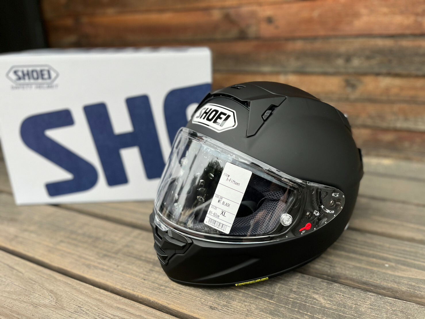 SHOEI X-15 MATT BLACK 消光黑 全罩 競賽