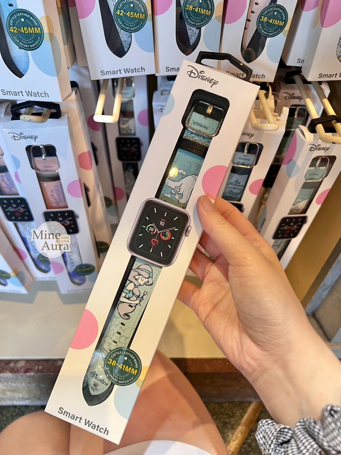 茉莉公主 Jasmine 圖案 Apple Watch 錶帶 適用38-41mm/42-45mm 阿拉丁 Aladdin -香港迪士尼樂園