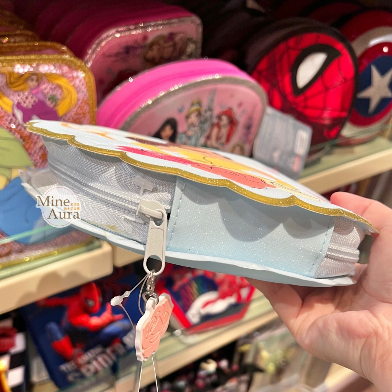 貝兒公主 Belle 花邊造型 文具包 文具組 美女與野獸 Beauty and the Beast -香港迪士尼樂園