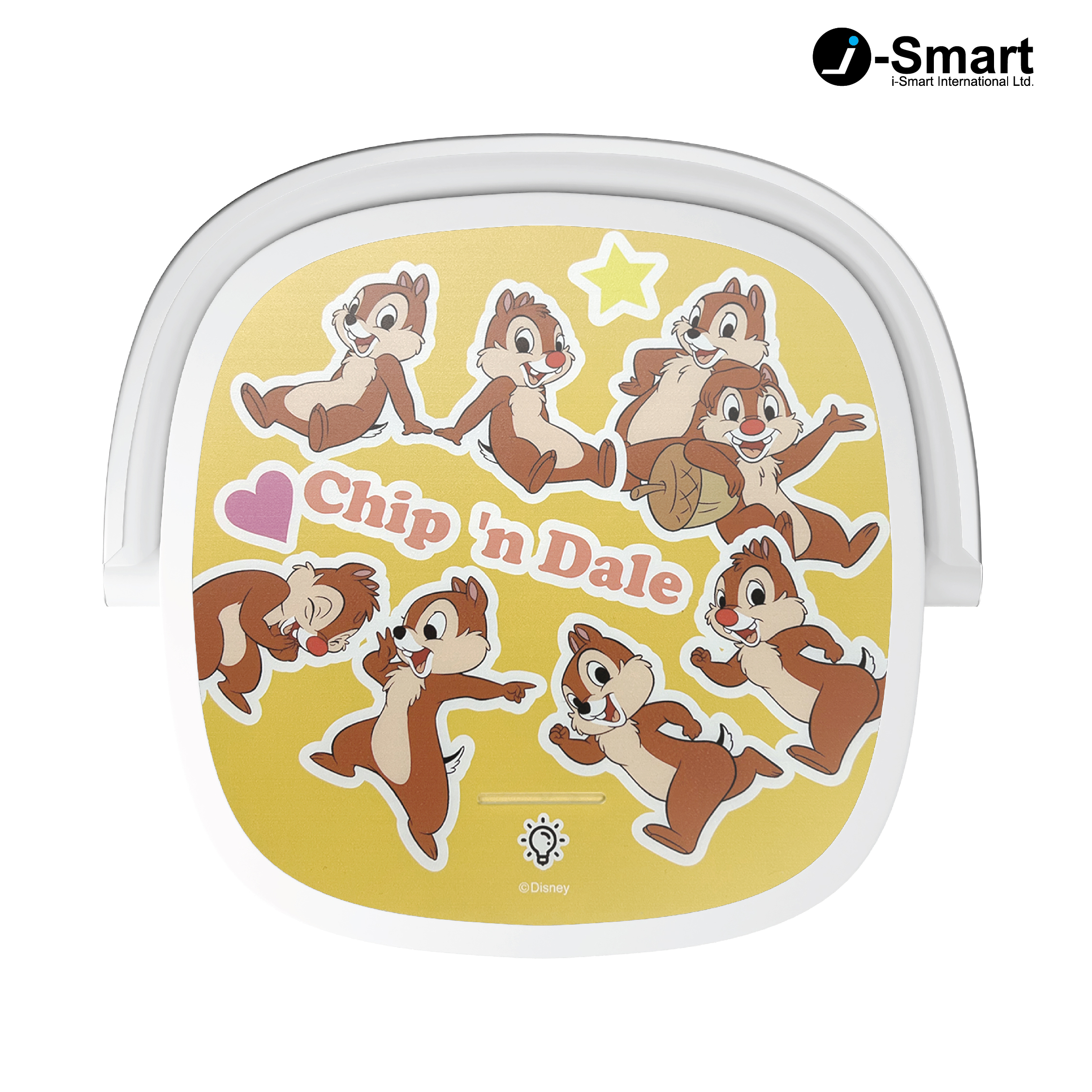 i-Smart-迪士尼-無線充電板配夜燈-鋼牙與大鼻 Chip 'n Dale
