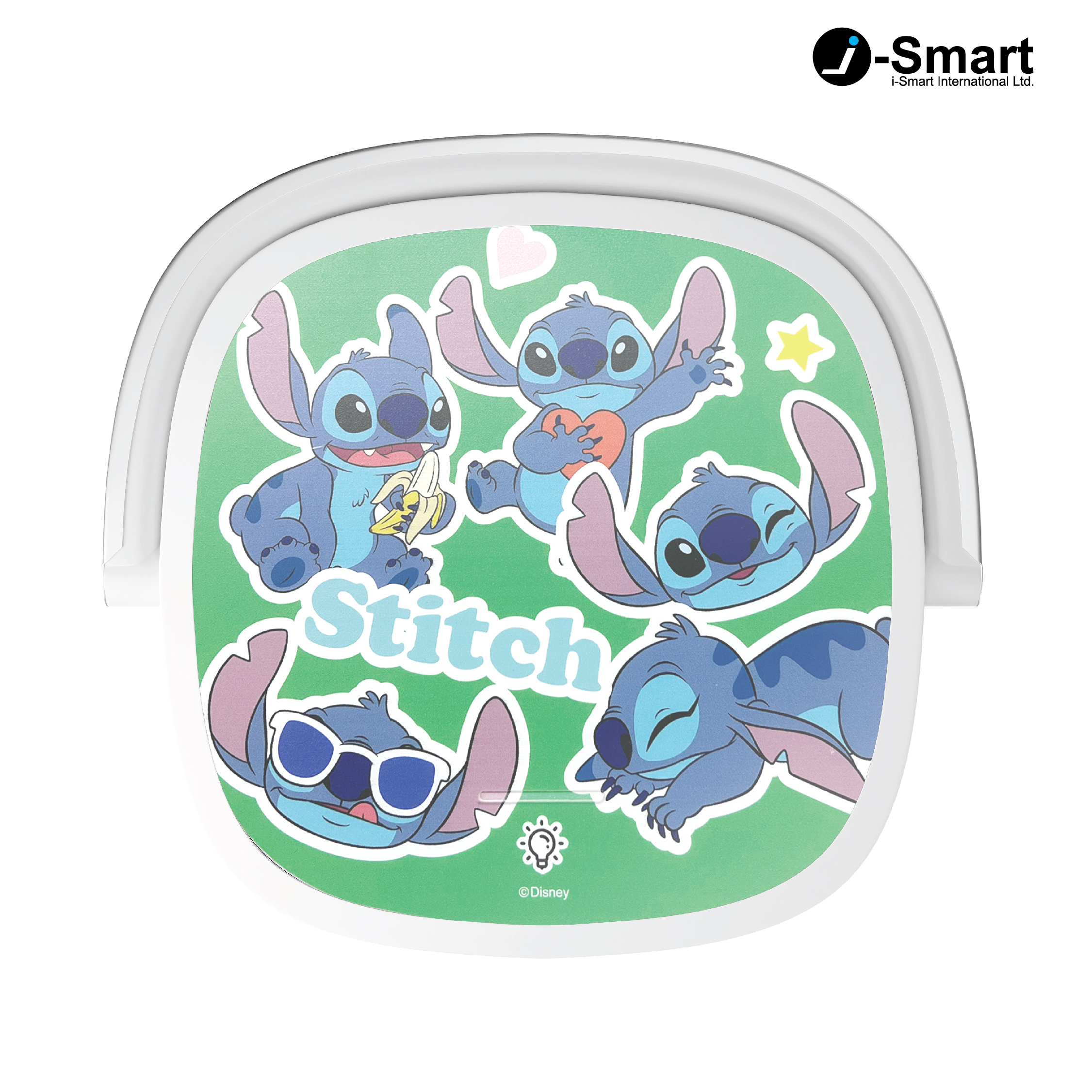 i-Smart-迪士尼-無線充電板配夜燈-史迪仔 Stitch