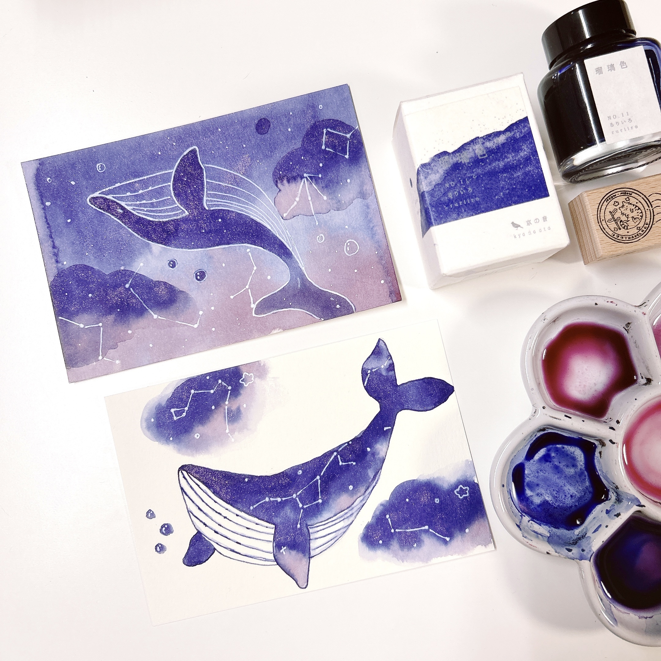 Maruman｜ Vif Art 水彩紙明信片