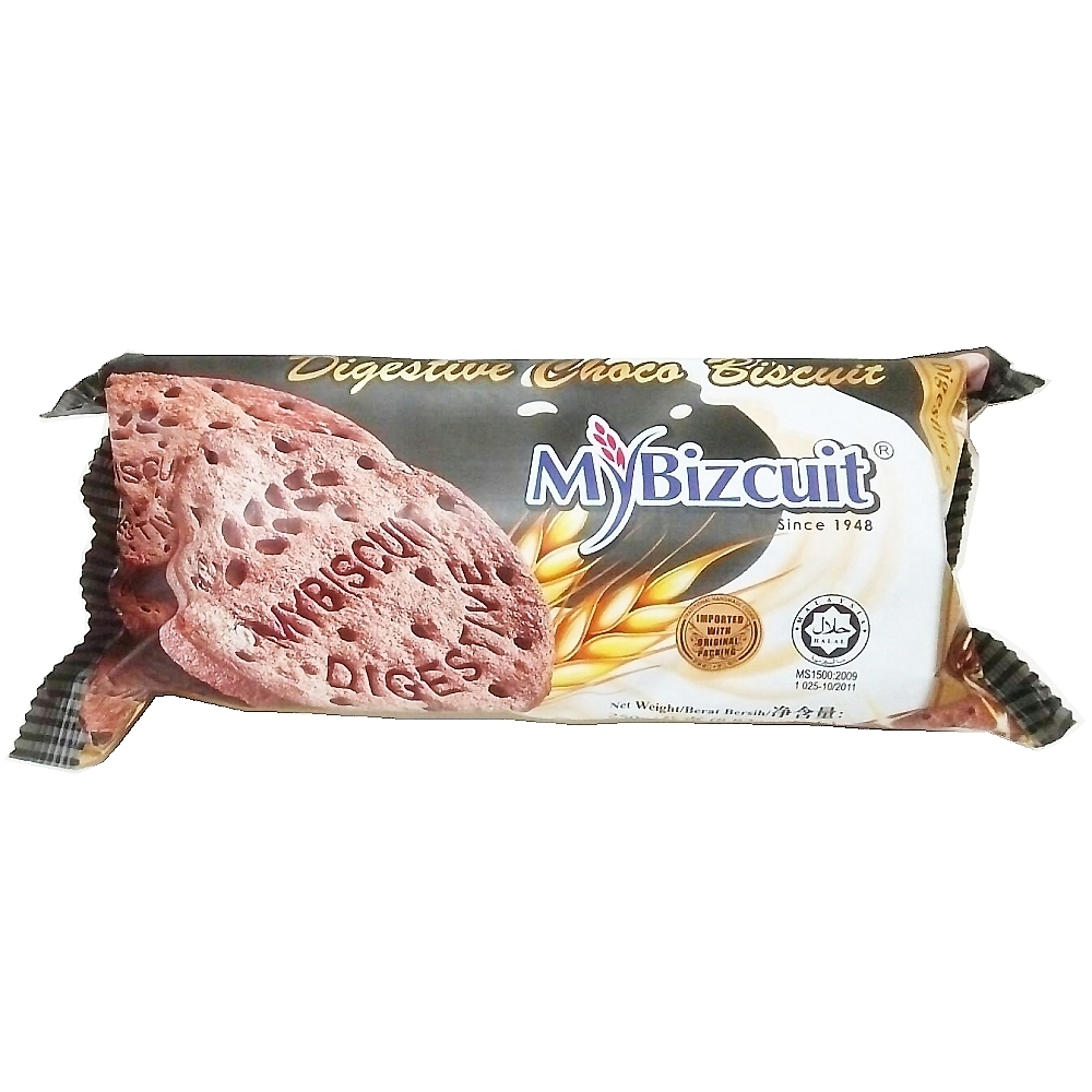 【麥比客】經典消化餅巧克力250g