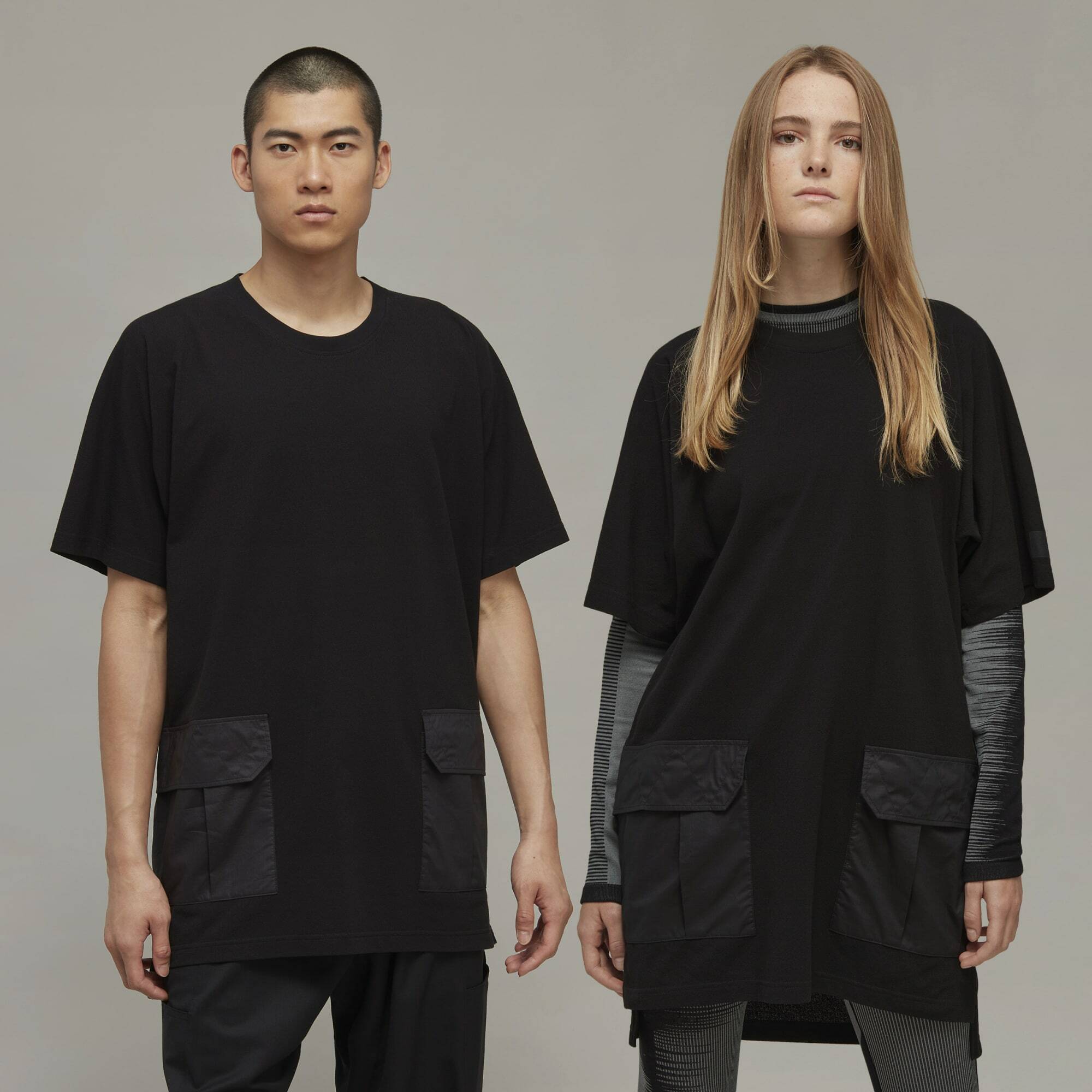 【 Y-3 POCKET SS TEE 下擺口袋短TEE - 黑 】