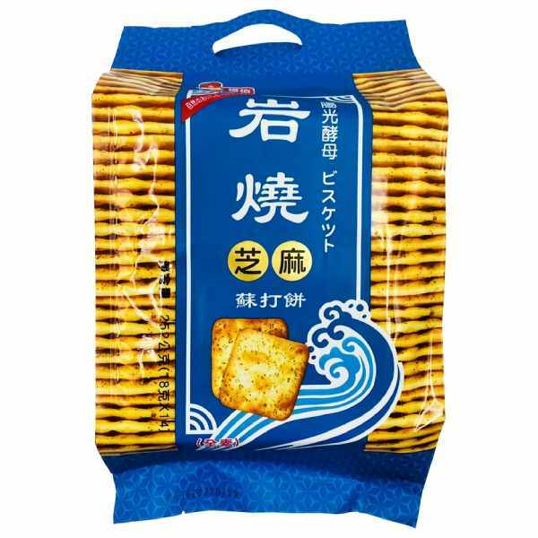 【岩燒】芝麻蘇打餅252g