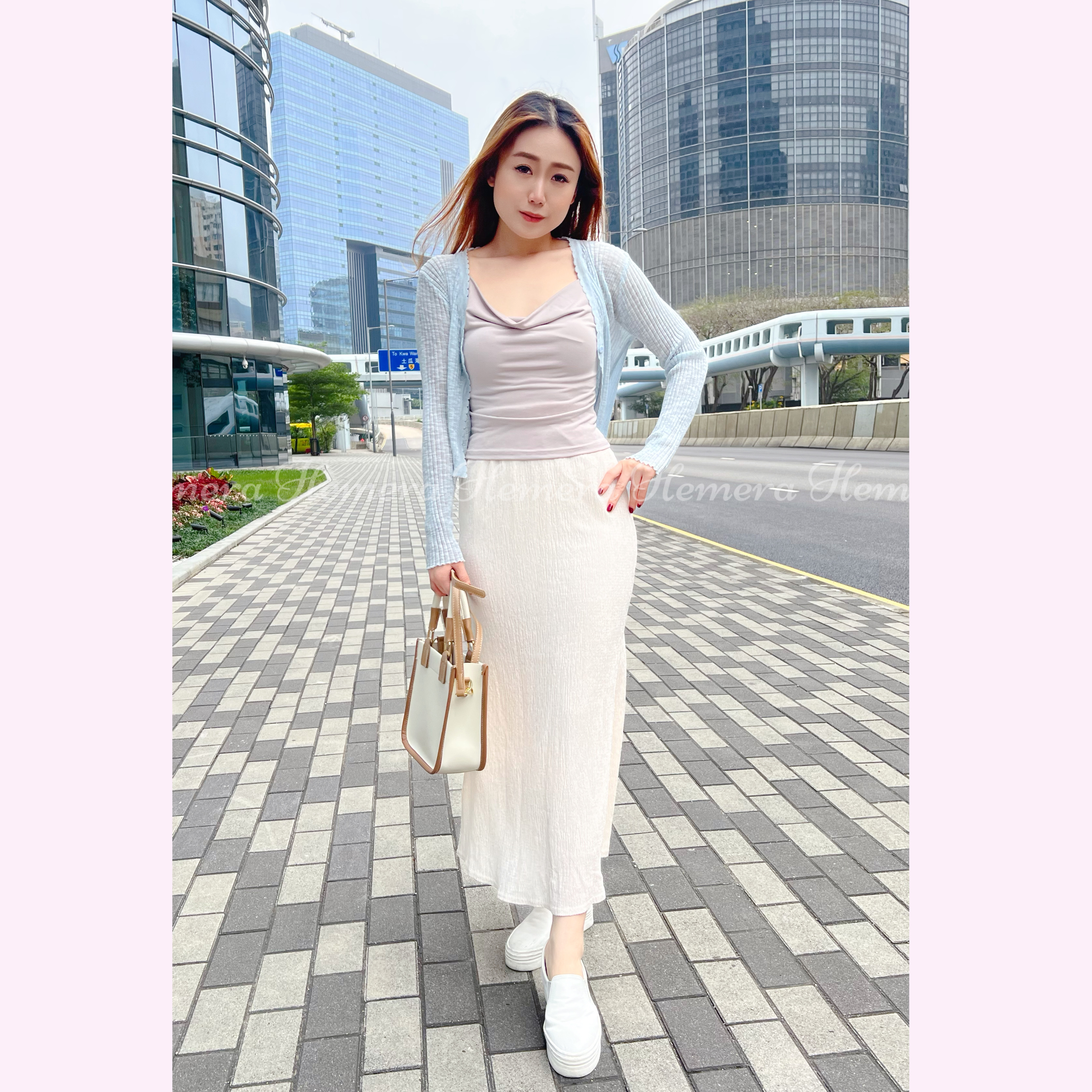 JK23W0517 柔軟線料防曬外套