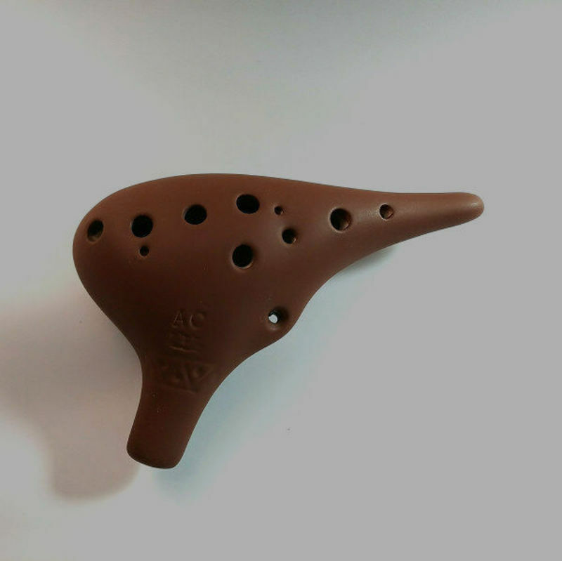 台灣南投鼎記陶笛 傳統式十二孔 C調 ｜ AC53-12 中音C調 台灣南投鼎記陶笛 傳統式十二孔 C調 ｜ AC53-12 中音C調 / SC28-12 高音C調 第 3 張圖片｜三峽銅管 / 管樂