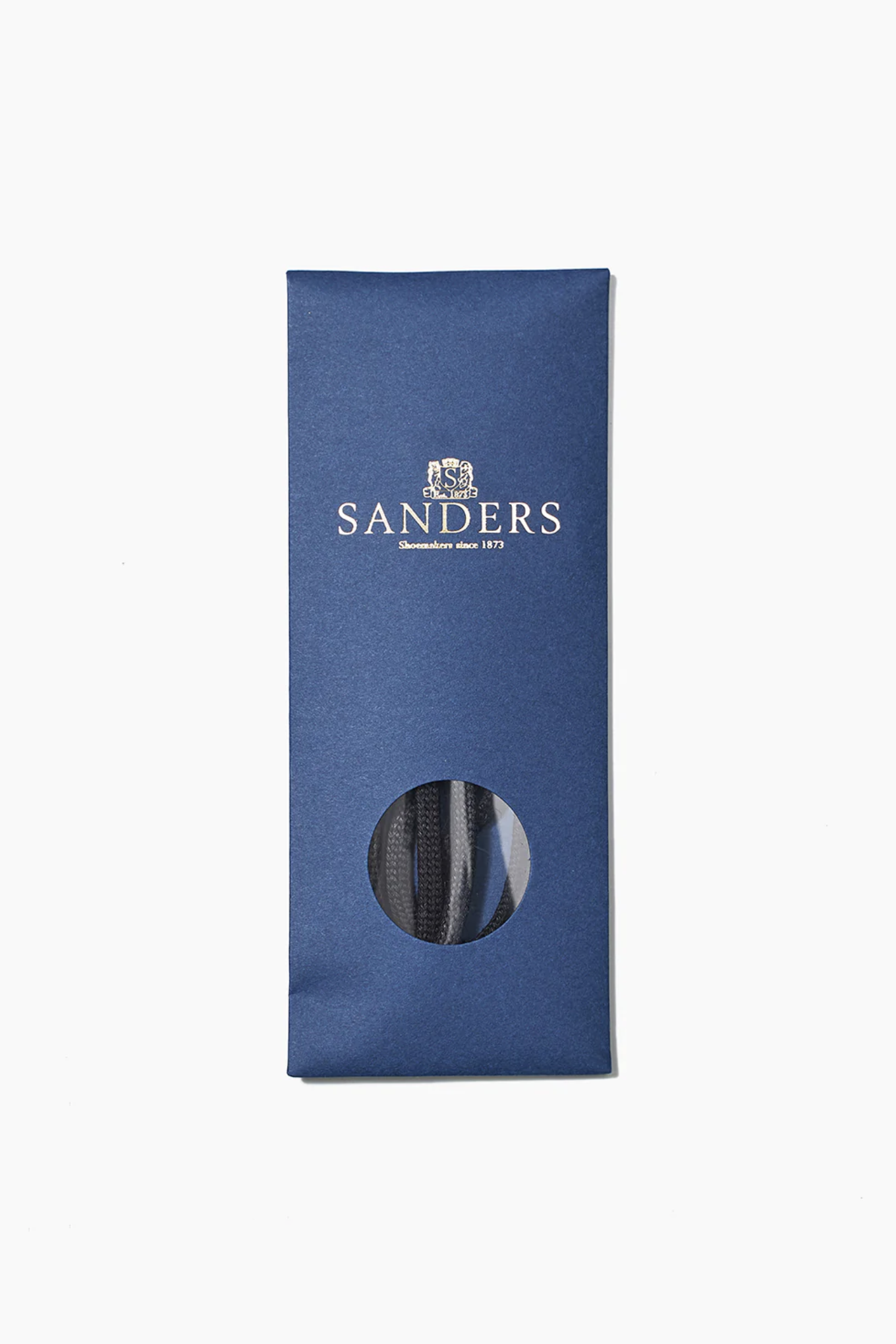 SANDERS 上蠟扁鞋帶