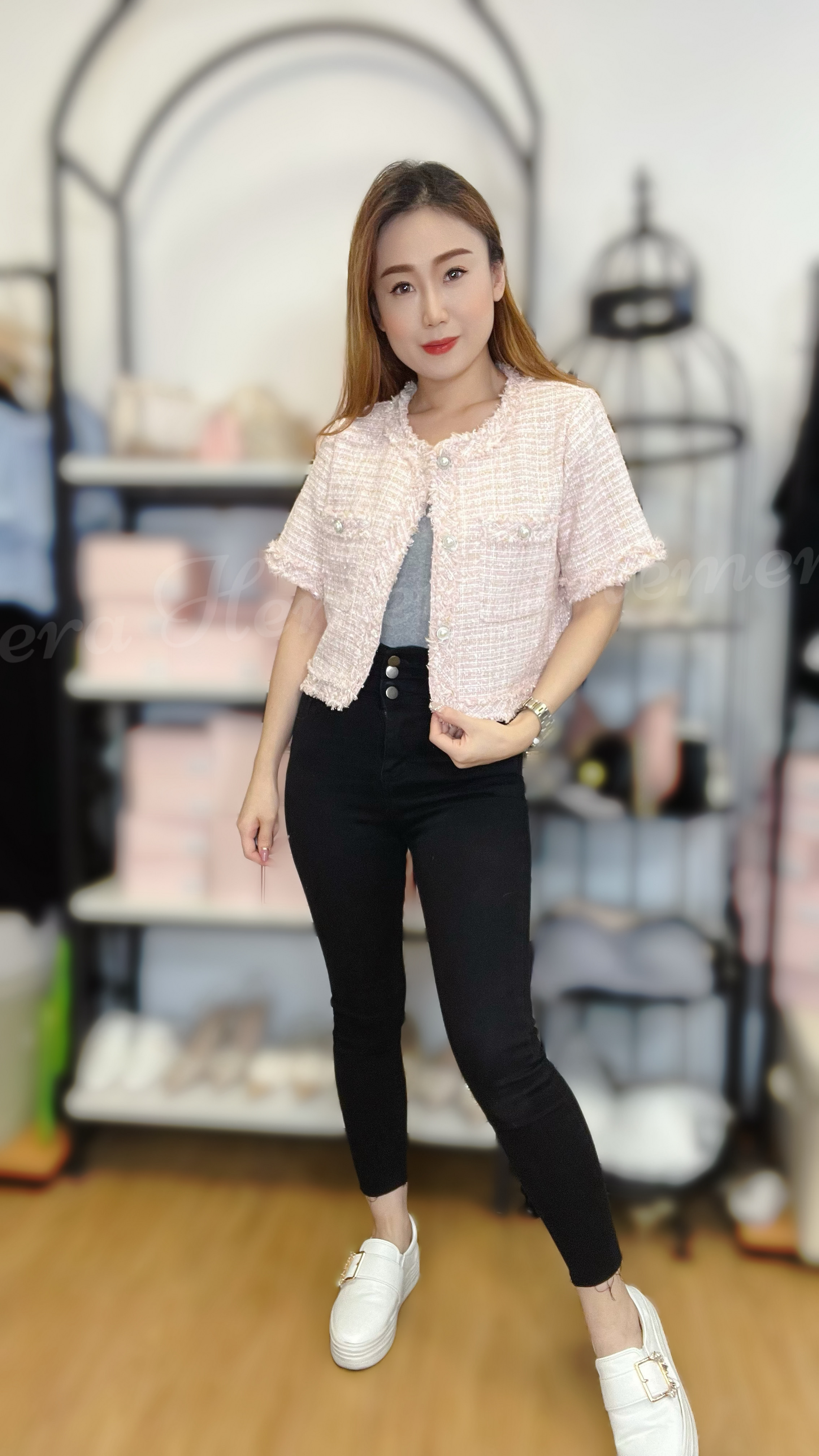 粉絲福利（不退不換）051202 Tweed Jacket